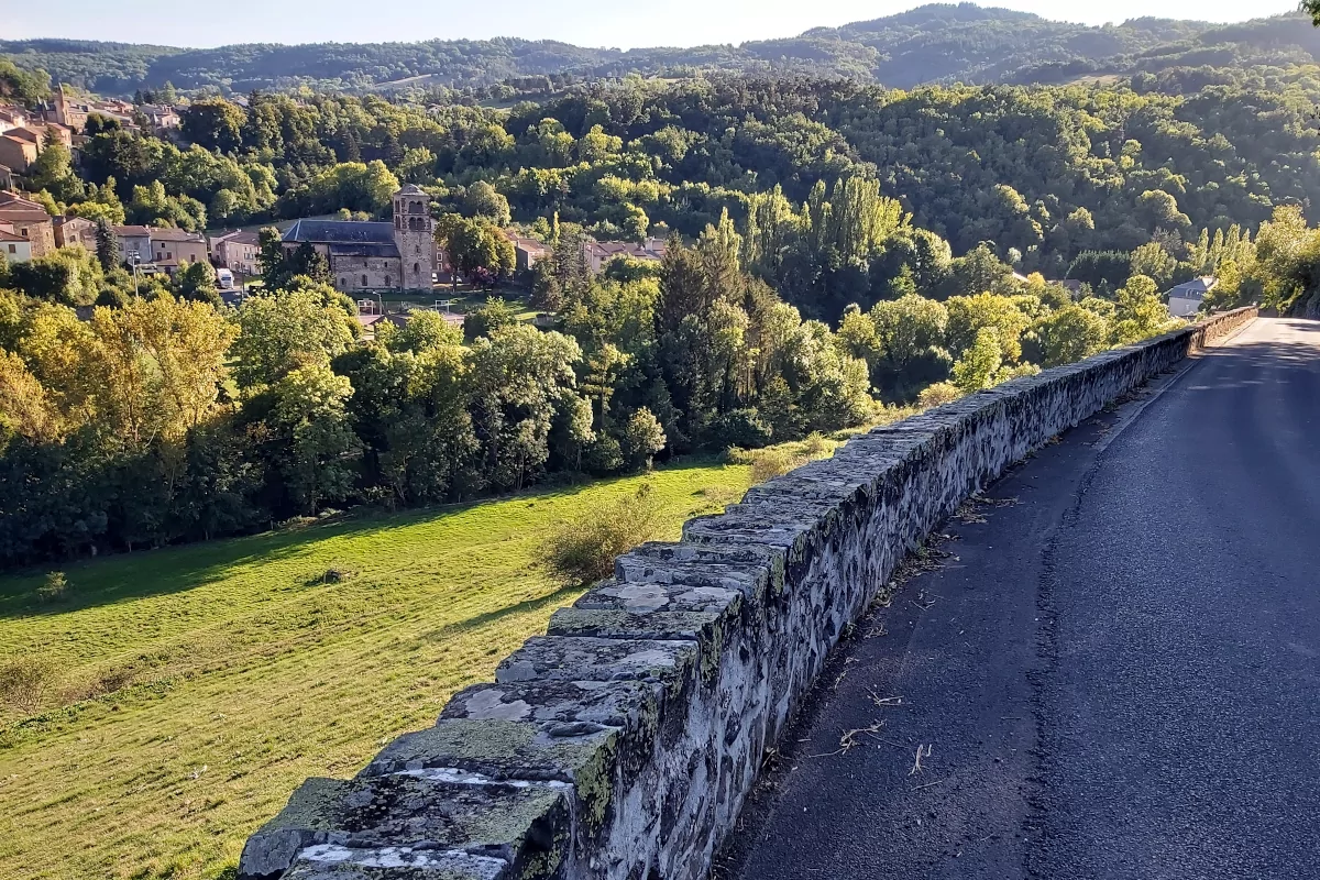 Ardes sur Couze, vue depuis Chausse Bas