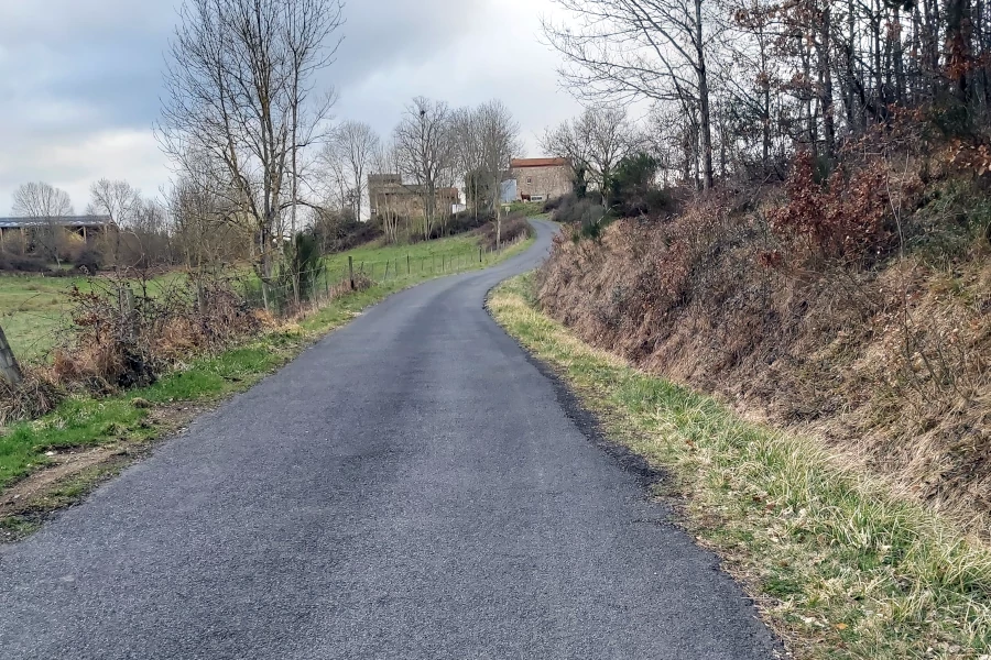 Montée vers Chamberas à vélo