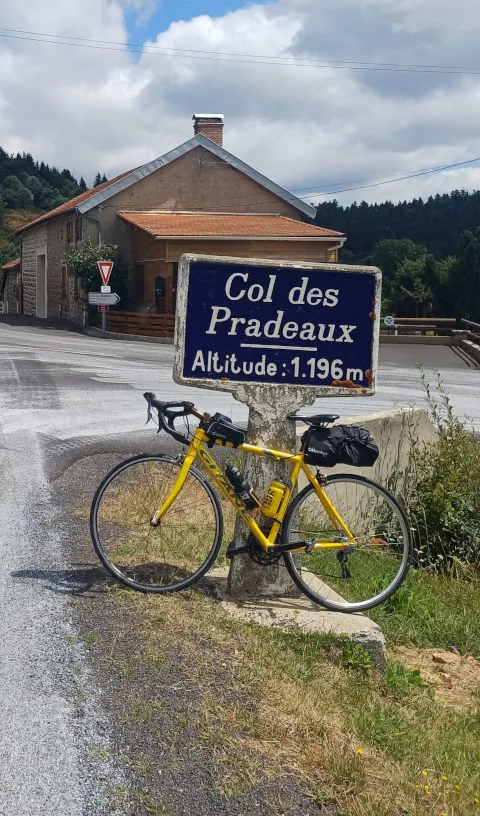 col des Pradeaux, 1196 m