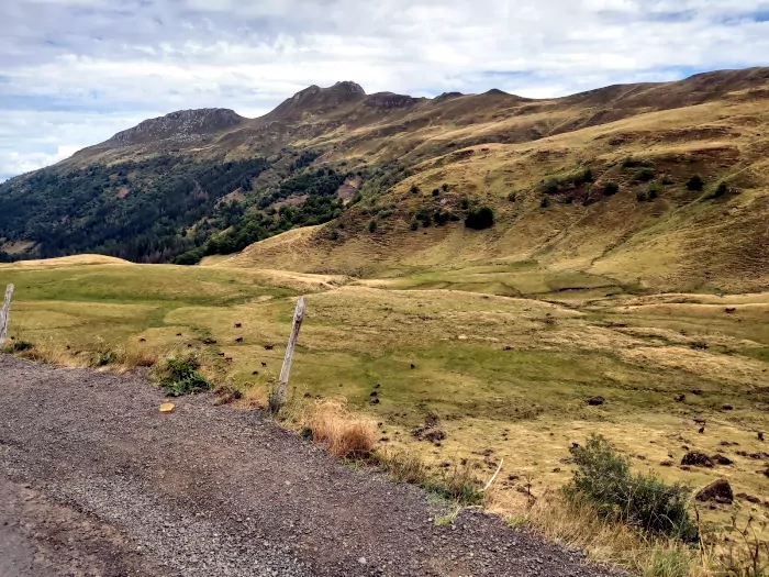 Les crêtes du Cantal, vallée de la Santoire