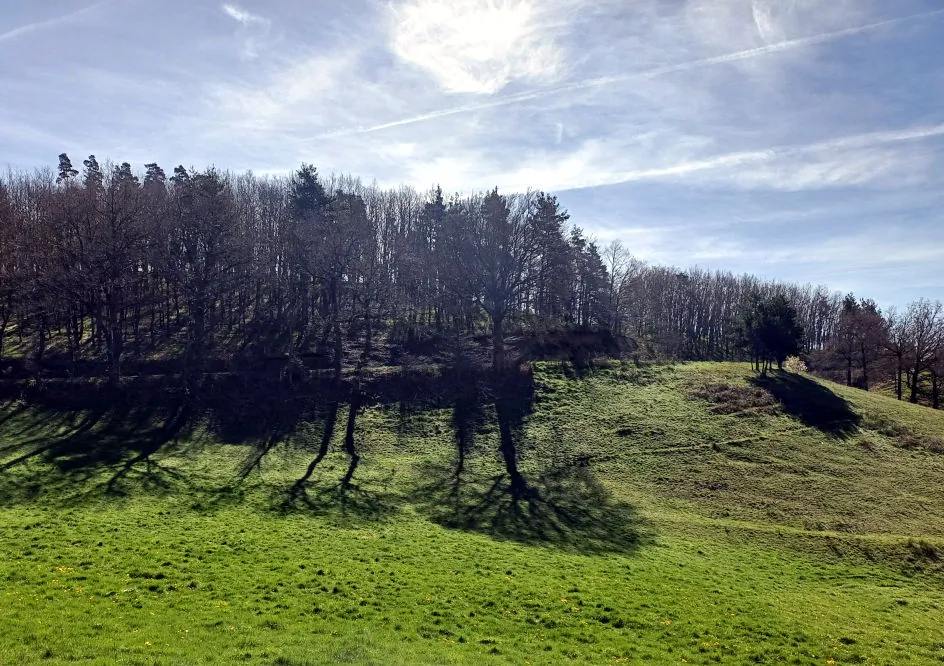 Belle route entre Saint-Flour et le château d'Alleuze