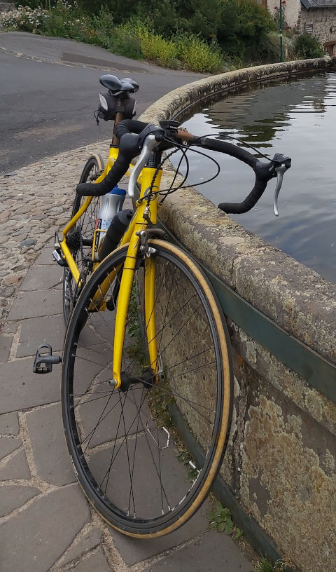 vélo de route, circuit cézallier