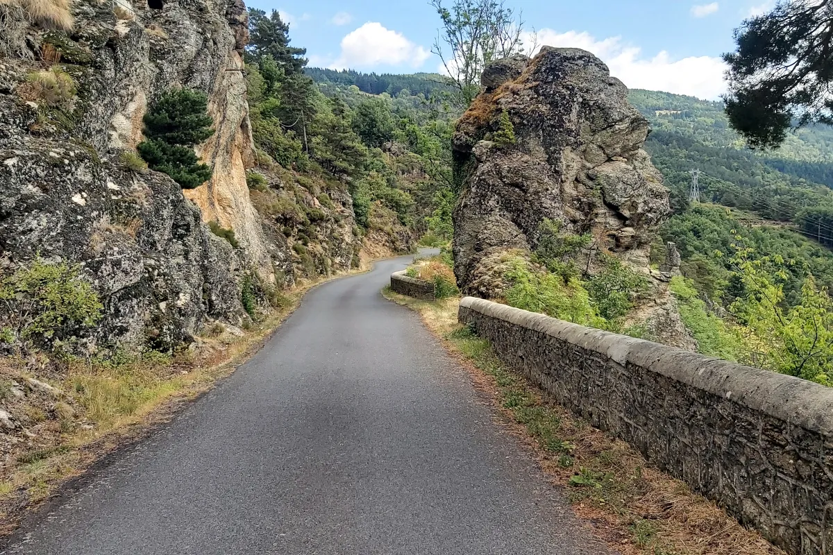 routes des gorges de l'Allier